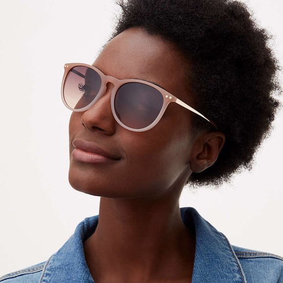 LOFT Accessories - LOFT Metallic Round Arm Sunglasses